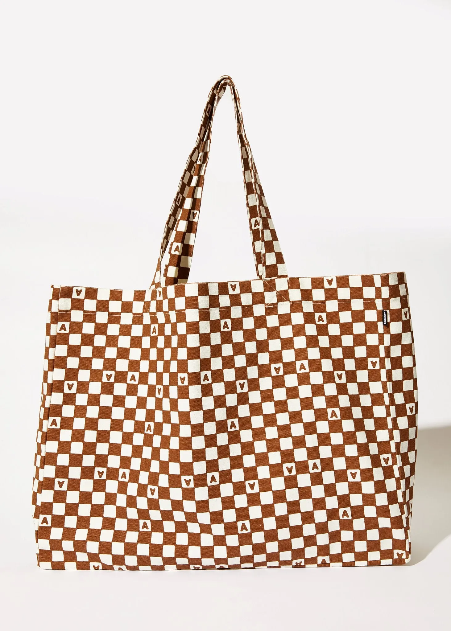 AFENDS Mens Maia - Unisex Tote Bag - Toffee