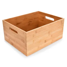 Bamboo Storage Box - Bamboo Box Storage For Kitchen, Living Room