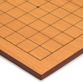 Beechwood Veneer 0.4-Inch Etched Beginner's 9x9 Go Game Board (Goban)