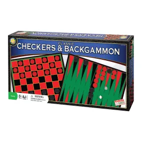 Classic Checkers/Backgammon