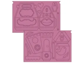 Crafter's Companion Sweet Treats Ultimate Pro Embossing Board - Sweet Things