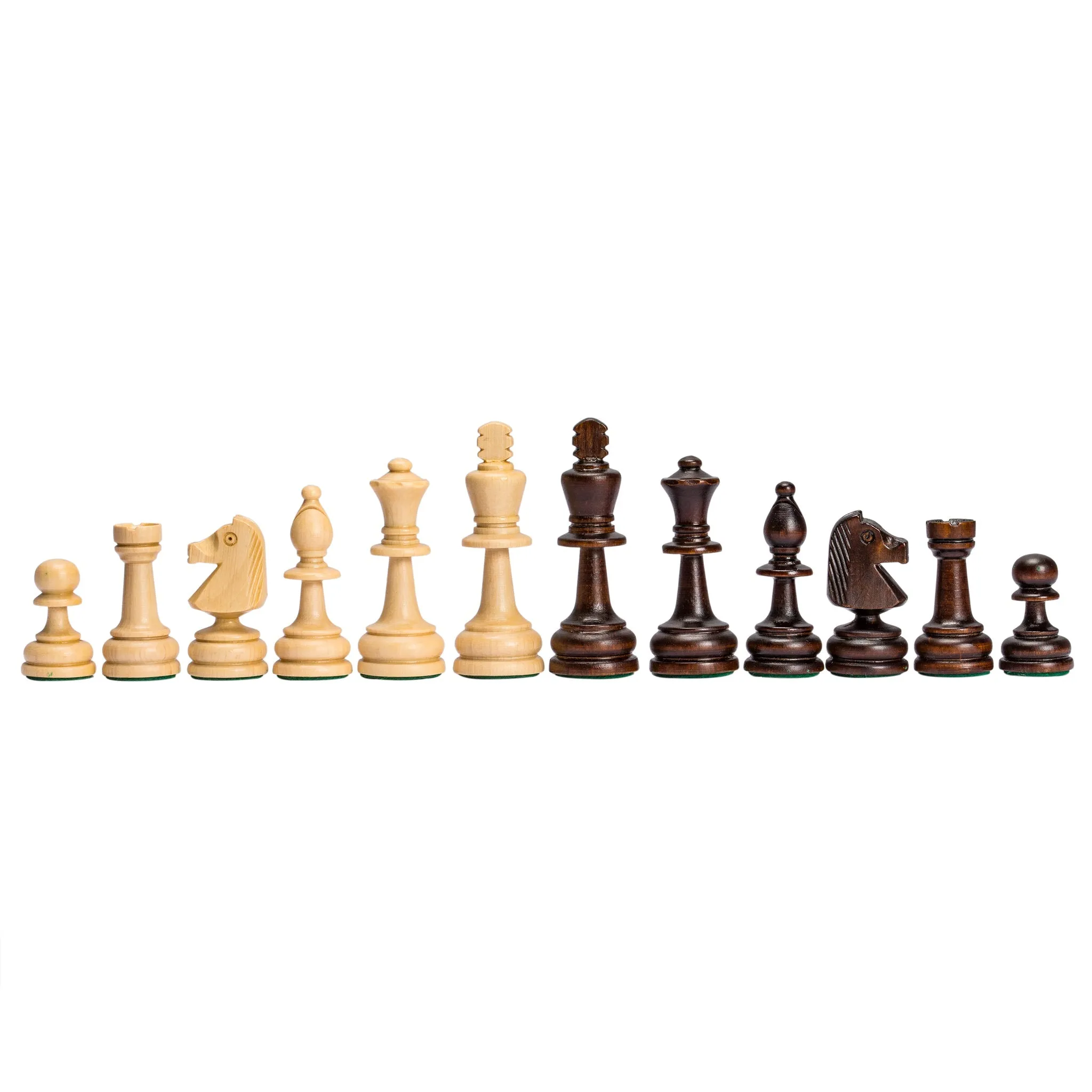 Husaria European International Chess Wooden Game Set - Olympic - 16.5 Inches