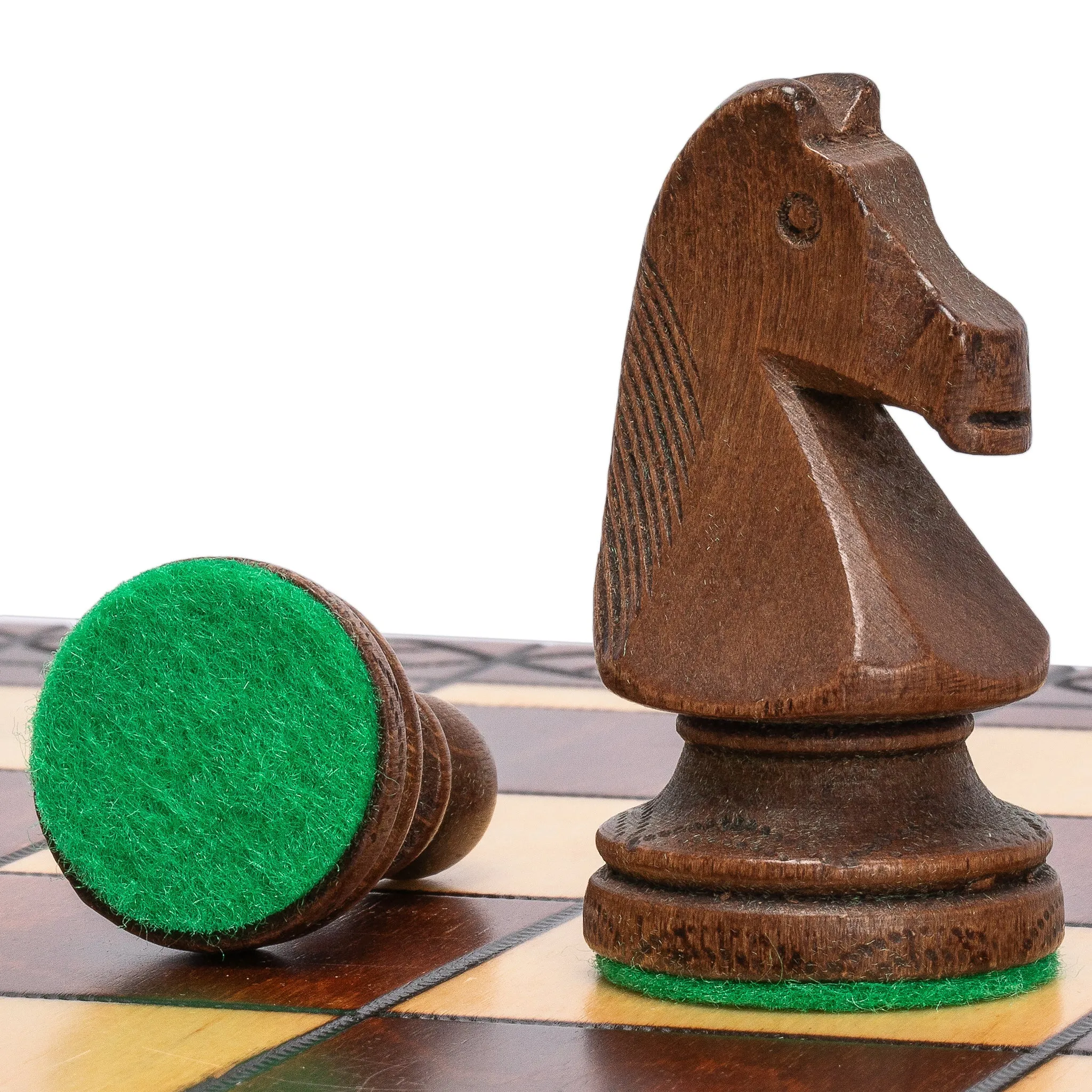 Husaria European International Chess Wooden Game Set, "Ambassador" - 21.7"