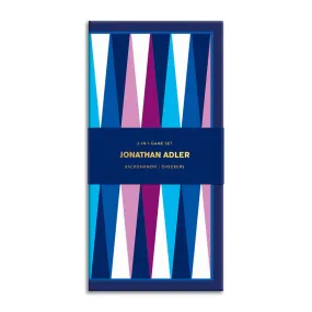 Jonathan Adler 2-in1 Travel Game Set