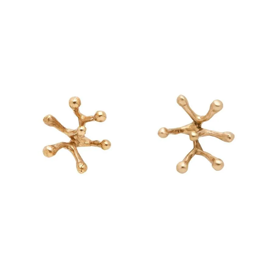 Julie Cohn Bronze Stamen Post Earrings