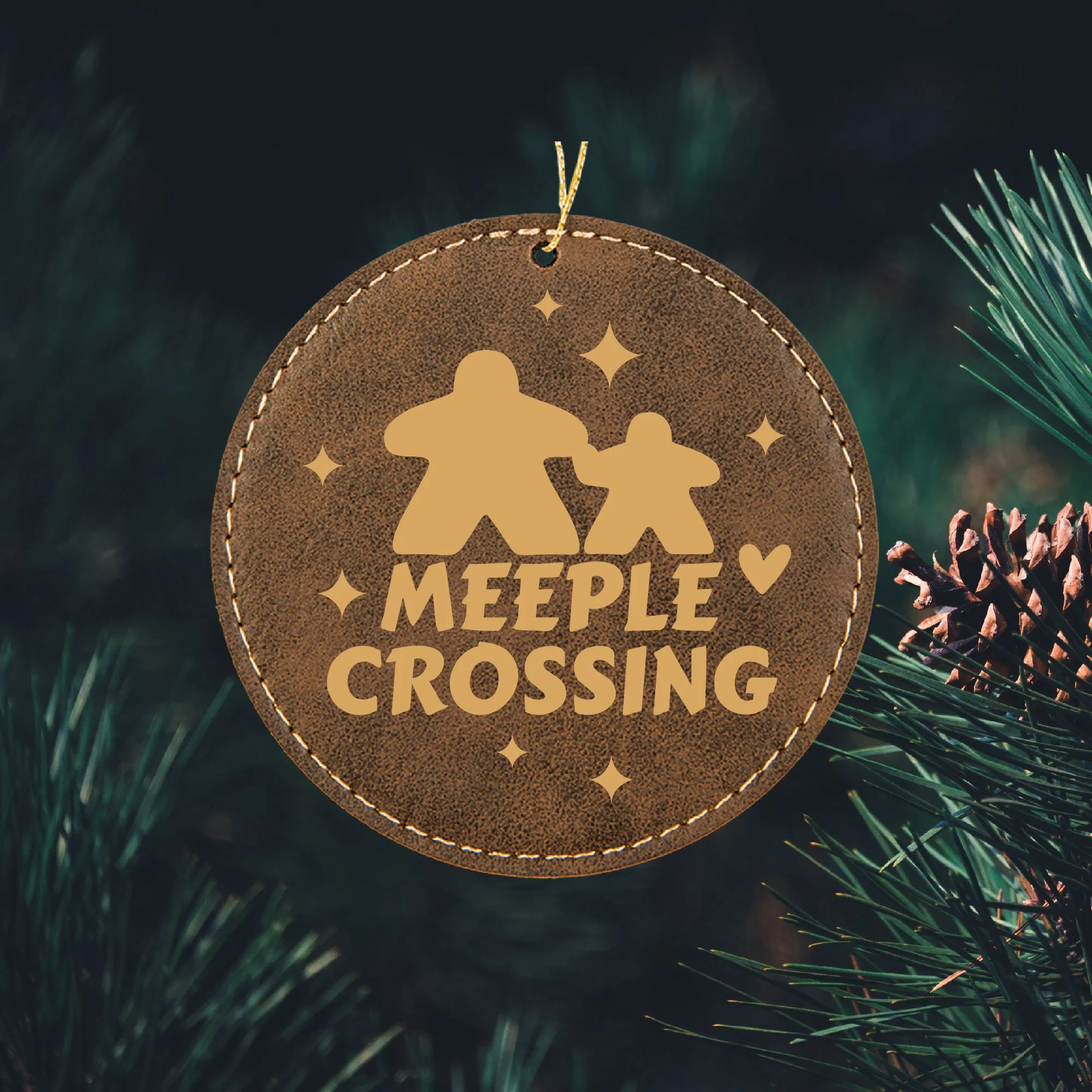 Meeple Crossing Ornament