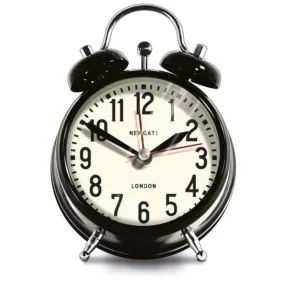 Newgate Small London Alarm Clock - Black