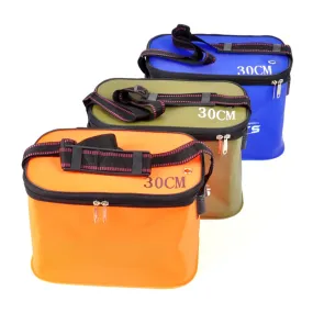 Portable Folding Fish Wear Bucket Outdoor EVA Fishing Tackle Boxes with Handle Fishing Bags Outdoor Fishing Water Tank