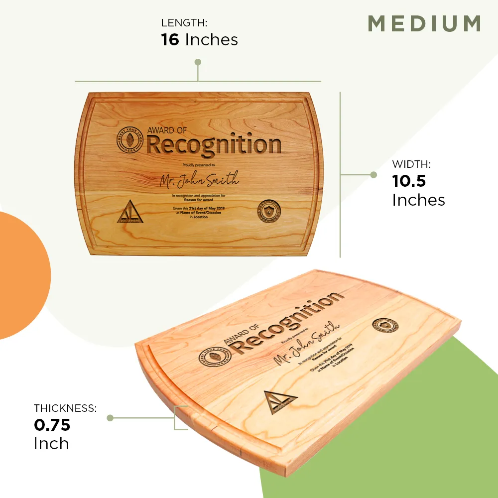 "Recognition" Customized Cutting Board