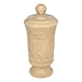 Sahara Beige Marble Toothbrush Holder of Tasmanian Collection