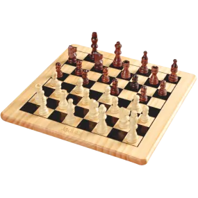 Staunton Chess Set - Wooden Chess Board and Pieces