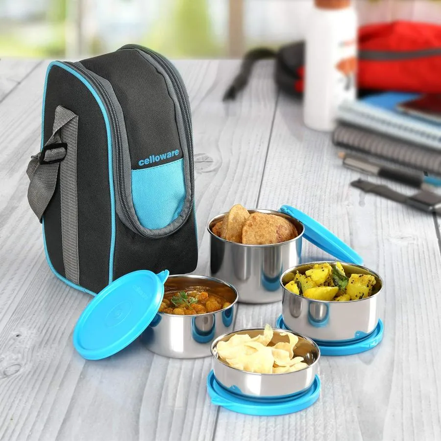 Steelox Steel Lunch Box Combo