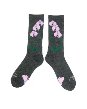 T.A.C Socks Orchid - Charcoal